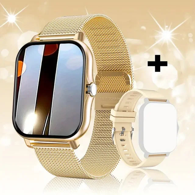 1.83'' Sports Smart Watch Fitness Health Monitor Waterproof Smartwatch Wireless Call Watches for Men Women IOS Xiaomi 2024