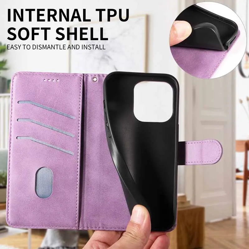 Wallet Case For Samsung A15 A25 A35 A55 5G Flip Leather Stand Card Book Coque for Galaxy A05 A05S M15 M35 M55 M 35 Phone Cover 