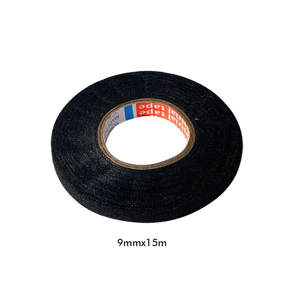 Car Cable Harness Wiring Fabric Loom Electrical Heat Tape Resistant Wiring Bundle Tape Coroplast Adhesive Automotive Cloth Tape