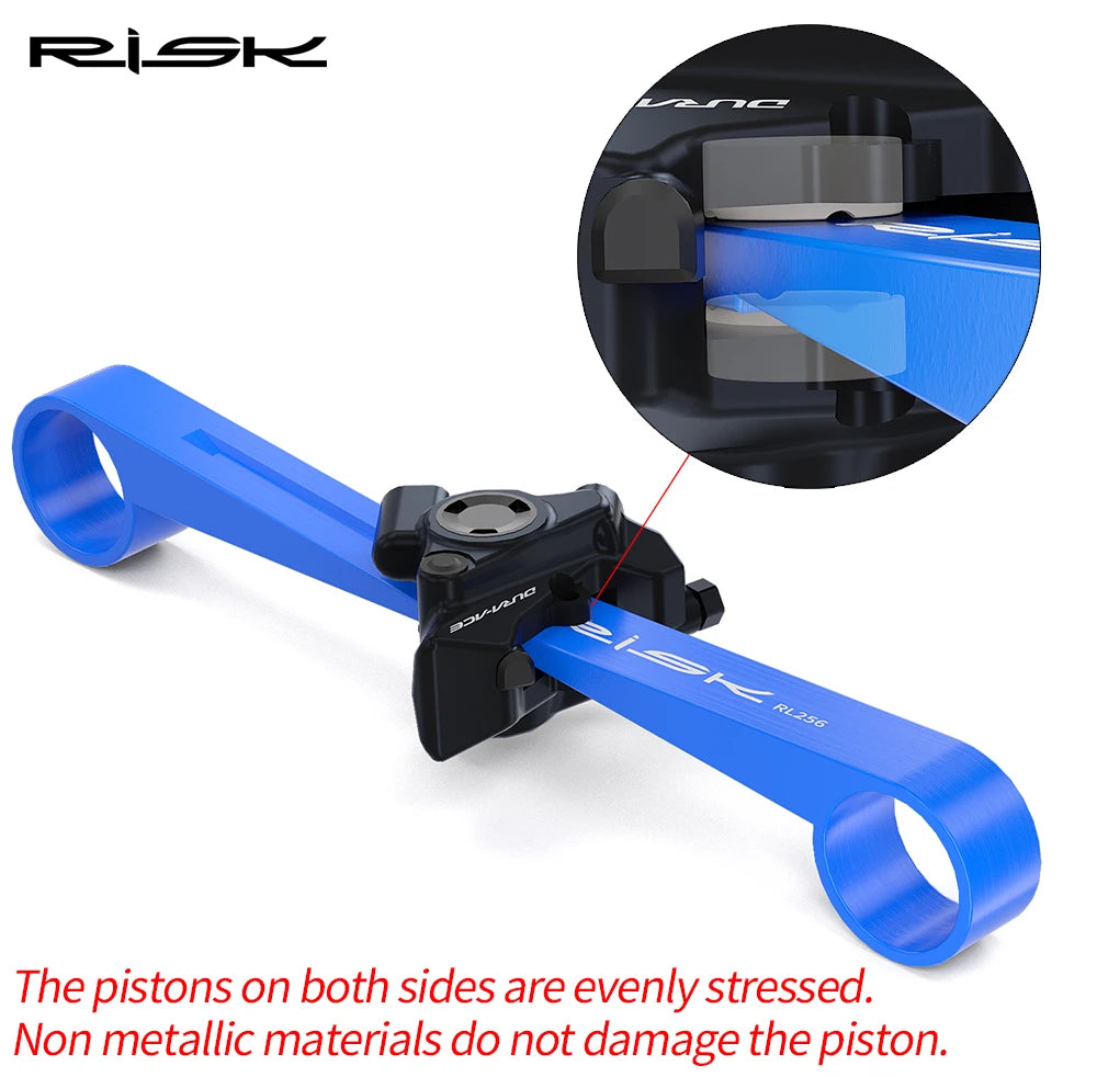 RISK one Pair Bike Hydraulic Disc Brake Piston Press Tool Bicycle Caliper Reset Retracting Maintenance Repair