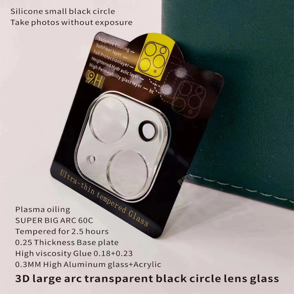 1~3 PCS Camera Protector For iPhone 16 15 Pro Max Camera Lens Film For APPle iPhone 15 ip 14 13 Mini 12 11 Pro Accessorios iPhone15 Pro Protege Camera Protection iPhone 15Pro lens glass