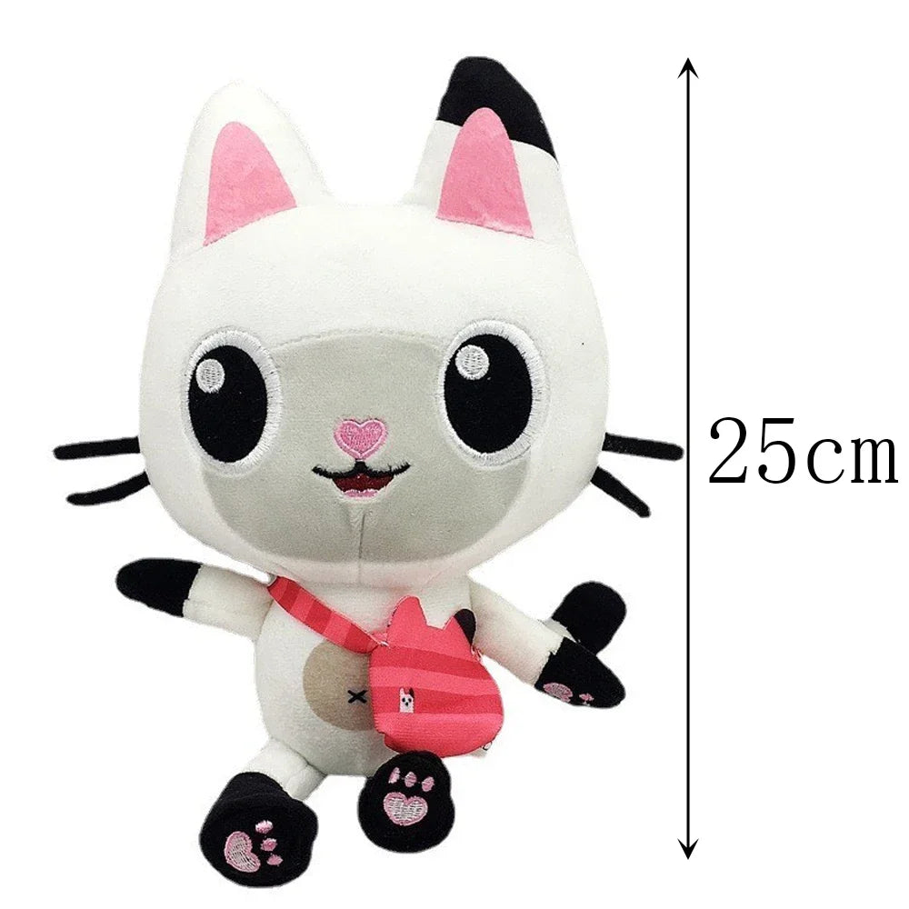 Newest 10 Styles Gabby Dollhouse Plush Toy Mercat Cartoon Stuffed Animals Mermaid Cat Plushie Doll Kids Birthday Christams Gifts