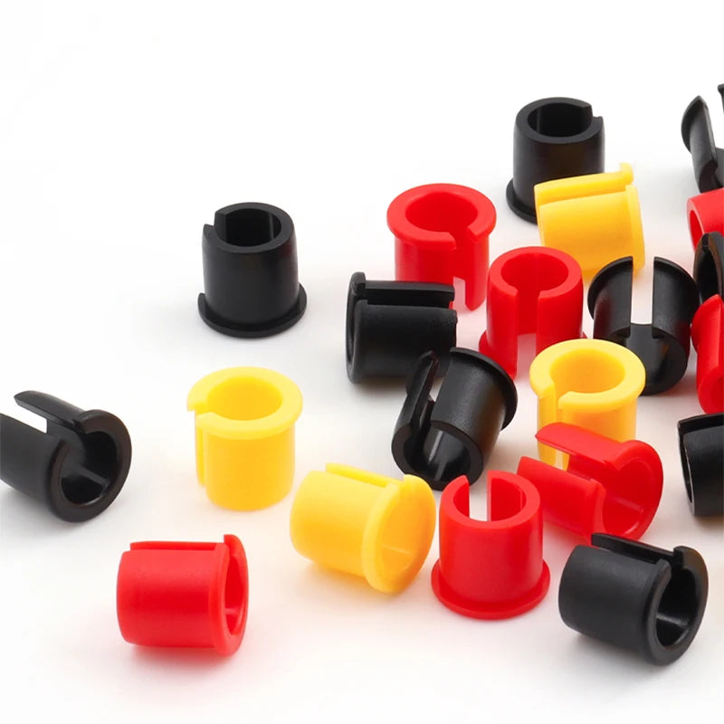 MUQZI 10pcs Bike Schrader to Presta Rim Adapter Convert Shrader to Presta Valve Plug Bicycle Valve Hole Adapter