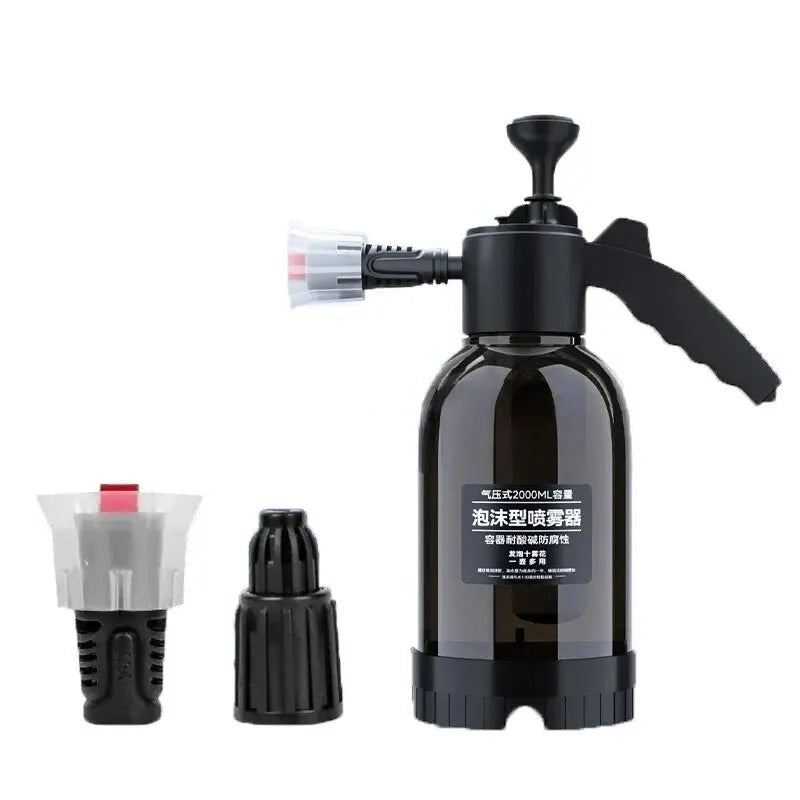 Auto Wash Spray Bottle Foam Hand Pump Foam Sprayer Wash Sprayer Car Air Pressure Spray Washer Nozzle Can Auto Window Cleaning