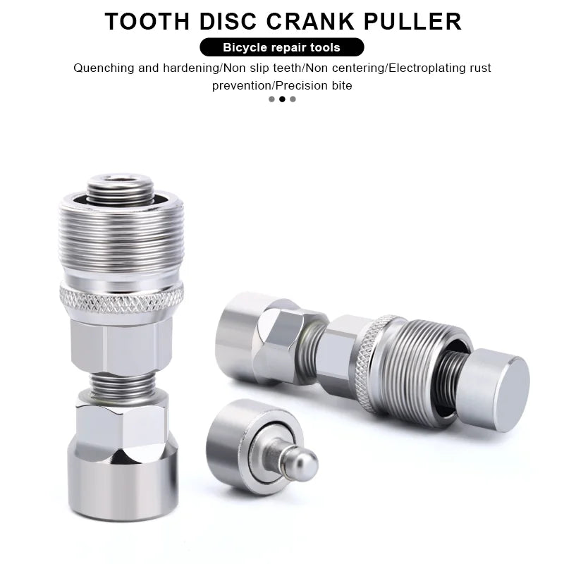 RIDERACE Bicycle Crank Extractor Puller Remover MTB Mountain Bike Crank Arm Removal Tool Road Cycling Crankset Repair Tools