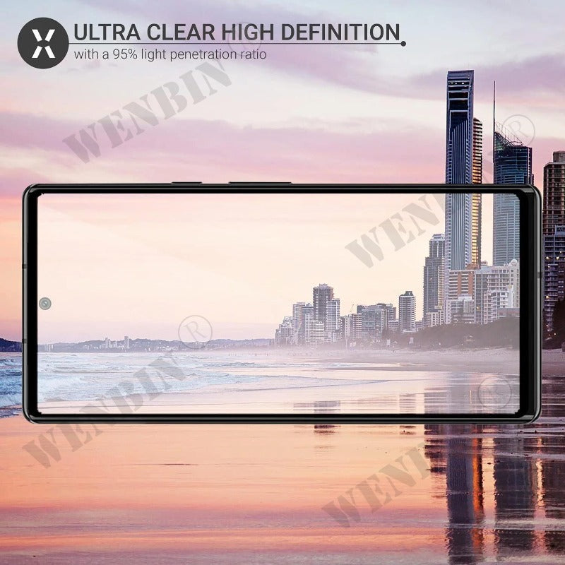 3 Pcs Tempered Glass For Google Pixel 9 8 7 6 Pro XL 7A 5A 3 XL Curved Full Cover Screen Protector