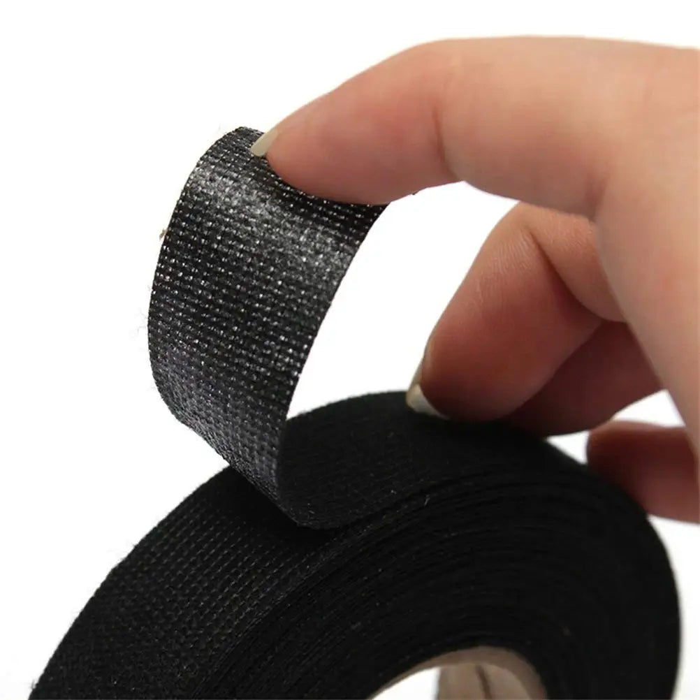 Electrical Tape Heat-resistant Harness Bundle Insulation Auto Wiring FabricCloth Wrap Waterproof Cable Organizer Adhesive Tapes