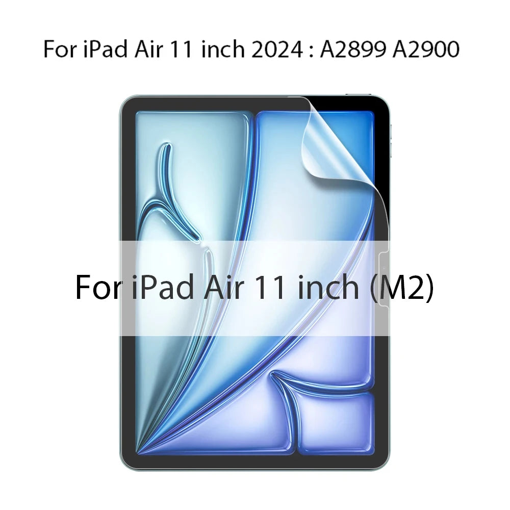 Like Paper Film Screen Protector For Ipad Pro 13 12.9 11 2024 10th Generation Air 4 5 9th 8th 7th 10.2 Mini 6 Matte Film Writer