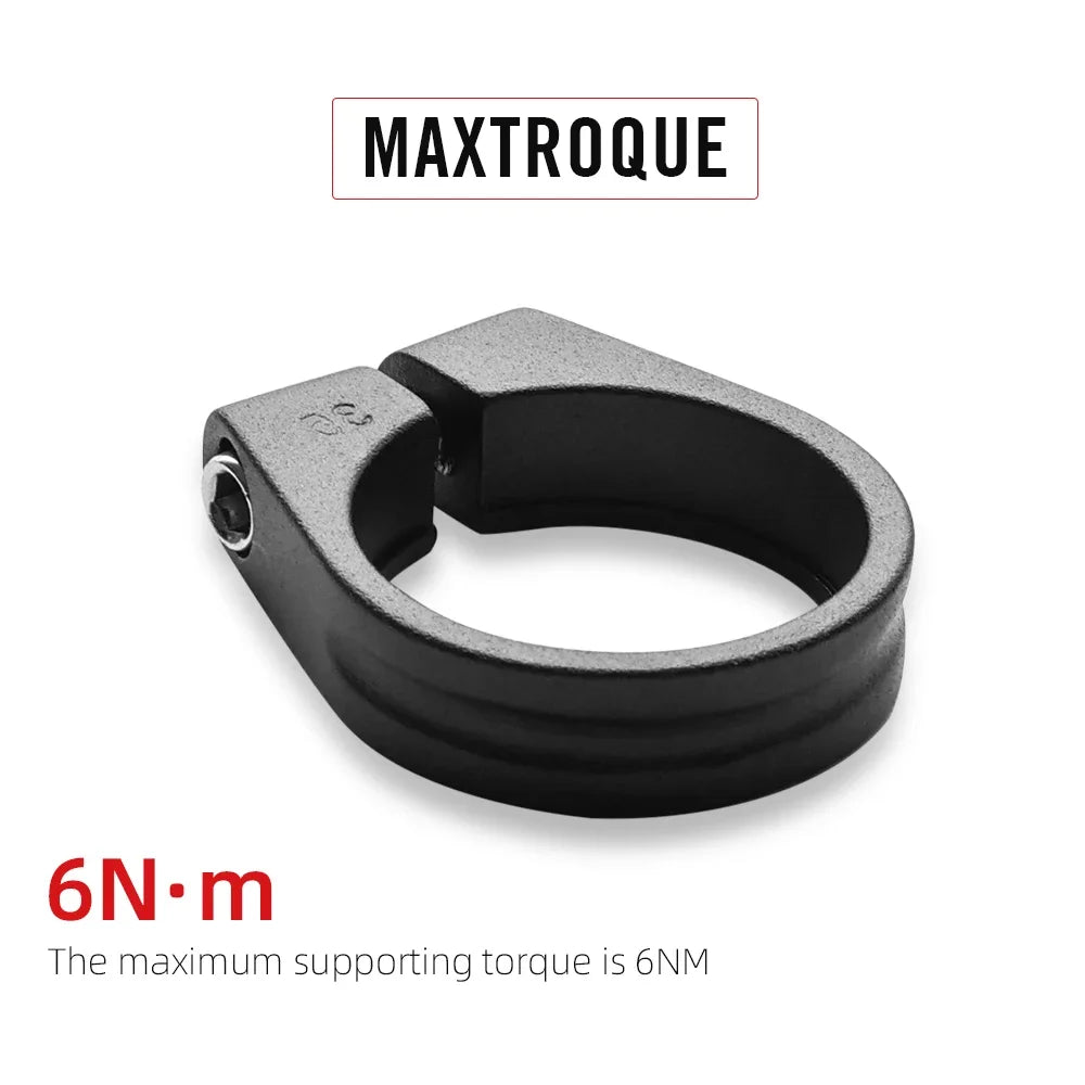 Jawbone Seat Post Clamp CNC Alloy Light Saddle Bicycle Seating Post for 25.4 27.2 30.9 31.6 mm Lock Bike Cycling Accessories