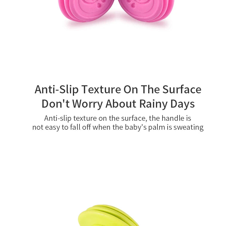 1 Pair Rubber Bike Bicycle Handlebar Grips Anti-slip Kids Girls Boys Scooter Handlebar Colorful Streamers Decoration Ribbon