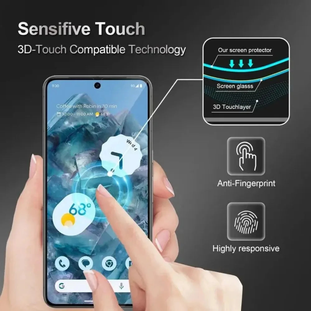 3PCS Hydrogel Film for Google Pixel 9 Pro XL 8 7 6 8A 5 4 3 7A 5A 6A 4A 4XL Anti Scratch Soft Screen Protectors Protective Film