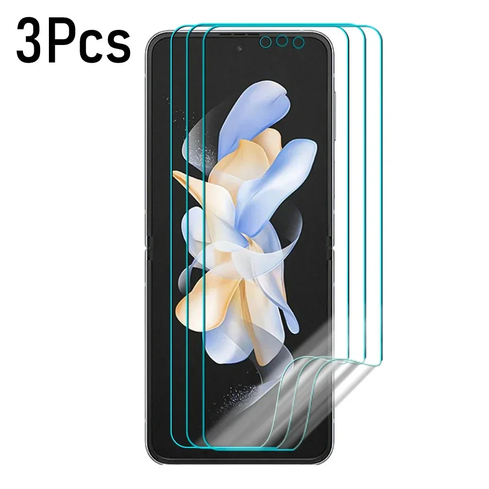 Flip6 Flip5 Hydrogel Film For Samsung Galaxy Z Flip 6 5 5G Hinge Protective Soft Anti-scratch Screen Protector For ZFlip6 ZFlip5