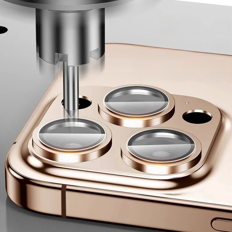 Metal Camera Protector For iPhone 16 Pro Max Alloy Case Lens Protective Glass For iPhone 16Pro Back Lens Cap