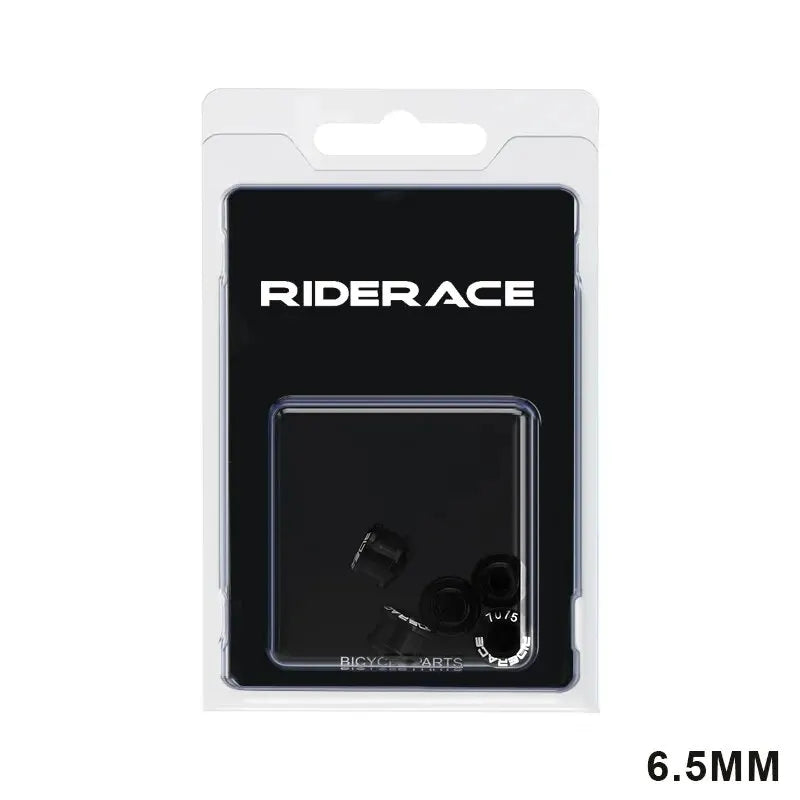 RIDERACE 5 PCS Double/Single Bicycle Chainring Bolts CNC Aluminum Alloy 7075 M8 6.5mm 8.5mm Road MTB Bike Crankset Bolt&Nut Set