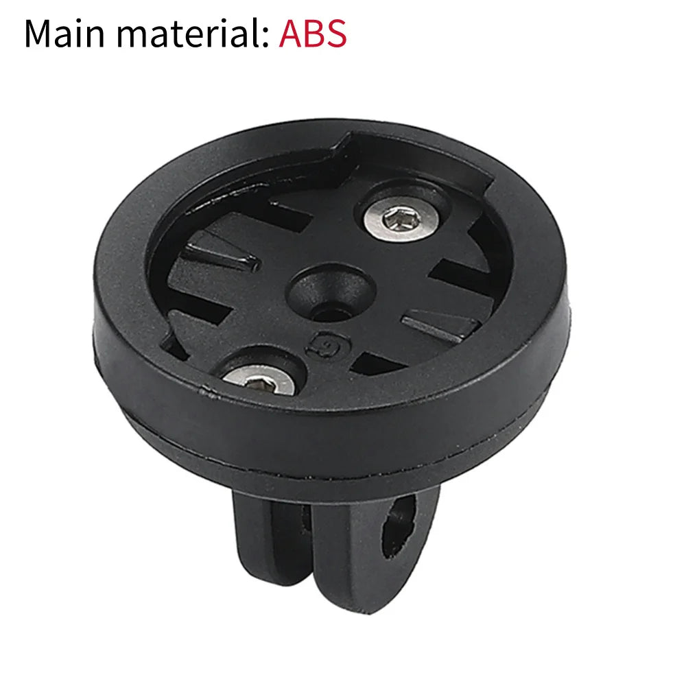 Bicycle Computer Holder Base Bike Camera Mount Holder Bracket Adapter Aluminum Alloy Bicycle Camera Light Mount for Garmin Gopro