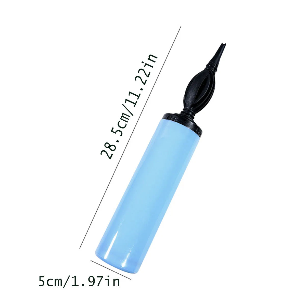 1Pcs Random Balloon Pump Air Inflator Hand Push Portable Balloon Accessories For Wedding Birthday Party Decor Supplies
