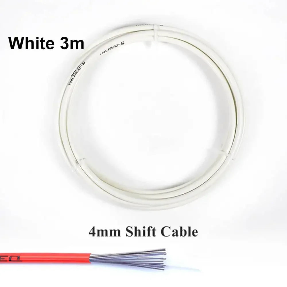 3m 4mm/5mm Bicycle Brake Cables Line Pipe Bike Shifters Derailleur Cable MTB Road Bike Shift Cable Wire Pipe High quality 6Color