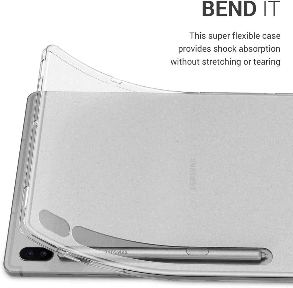 For Samsung Galaxy Tab S7/S8/S9 Plus Fe Case SM-T870 T970 T860 P610 T736 X800 X806 Cover Screen Protector for Tab S6 lite 10.4