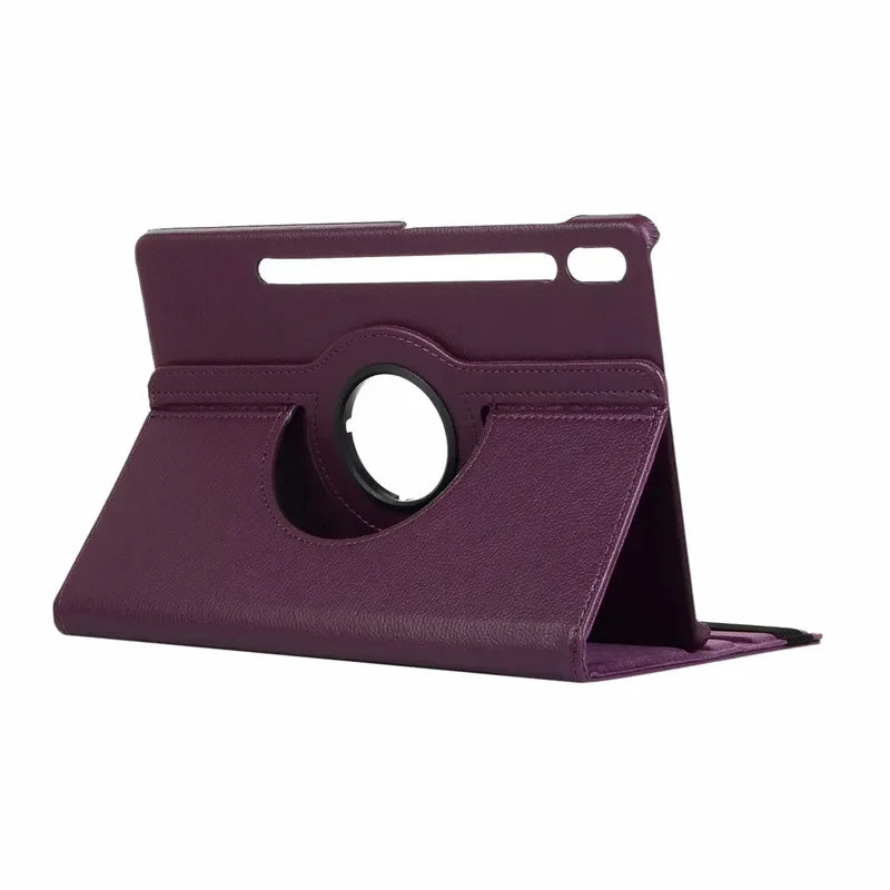 Case For Samsung Galaxy Tab A9 Plus S9 S8 S7 FE Plus 12.4 SM X210 X710 X716 X718 X810 X700 X800 360 Rotating Flip Stand Cover