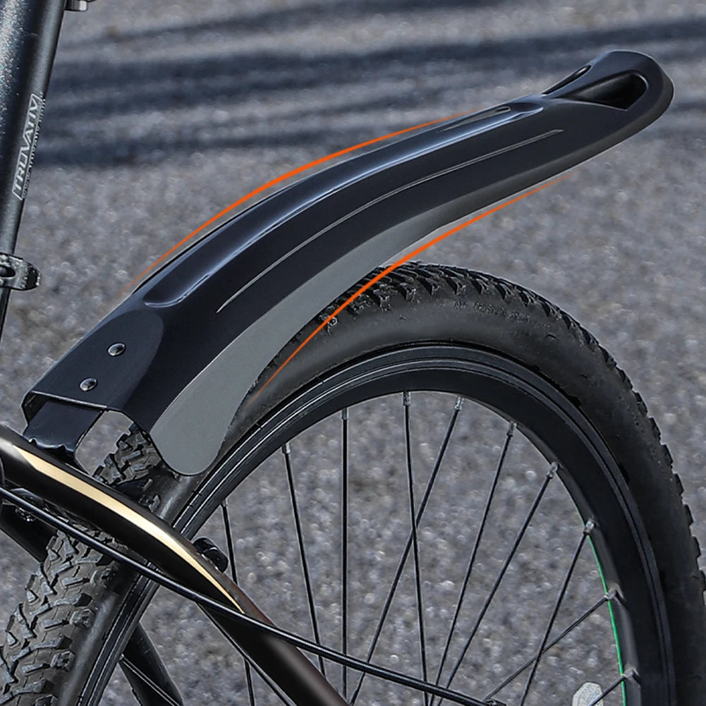2Pcs Bike Fenders Mudguard Dustproof Cycling Splash Guard Universal Bicycle Mudguard Splash Proof for Mountain Bike