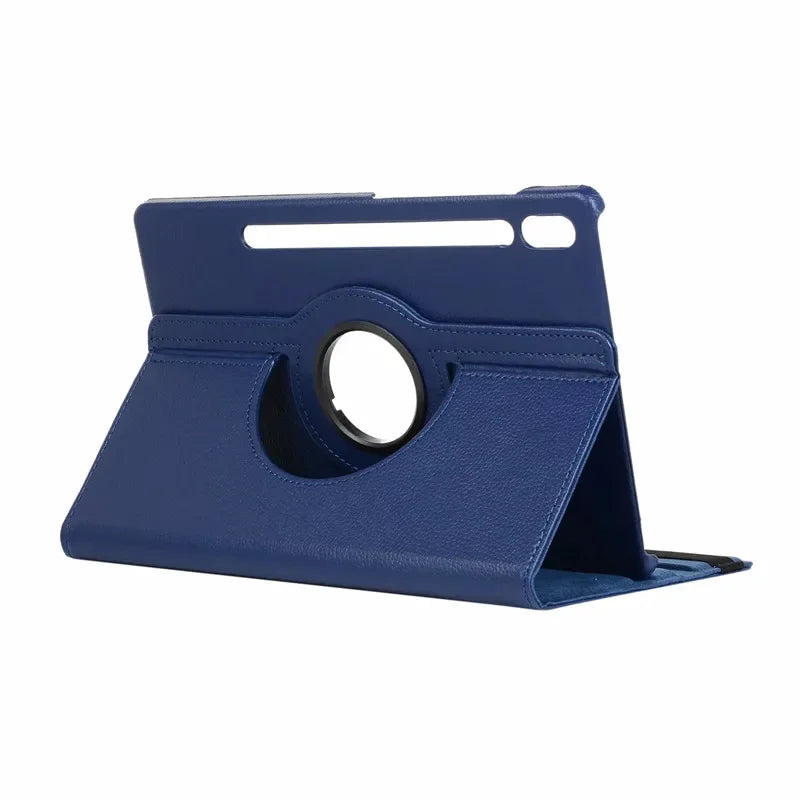 Case For Samsung Galaxy Tab A9 Plus S9 S8 S7 FE Plus 12.4 SM X210 X710 X716 X718 X810 X700 X800 360 Rotating Flip Stand Cover