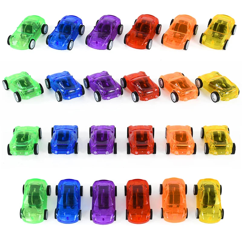 12/30Pcs Pull Back Racer Car Kids Birthday Party Favors Gifts for Guests Pinata Filler Mini Vehicle Model Toys Classroom Prize
