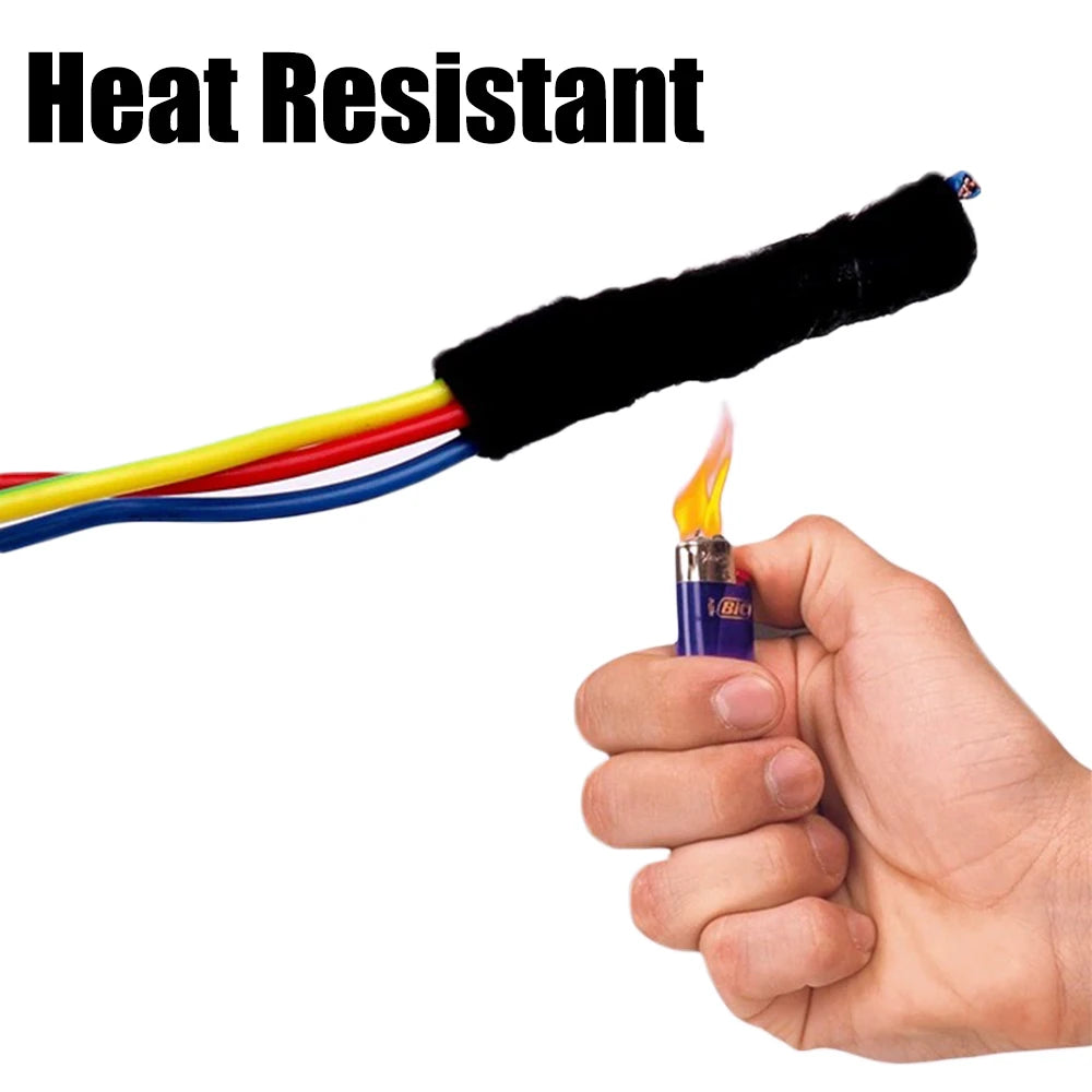 Electrical Tape Heat-resistant Harness Bundle Insulation Auto Wiring FabricCloth Wrap Waterproof Cable Organizer Adhesive Tapes