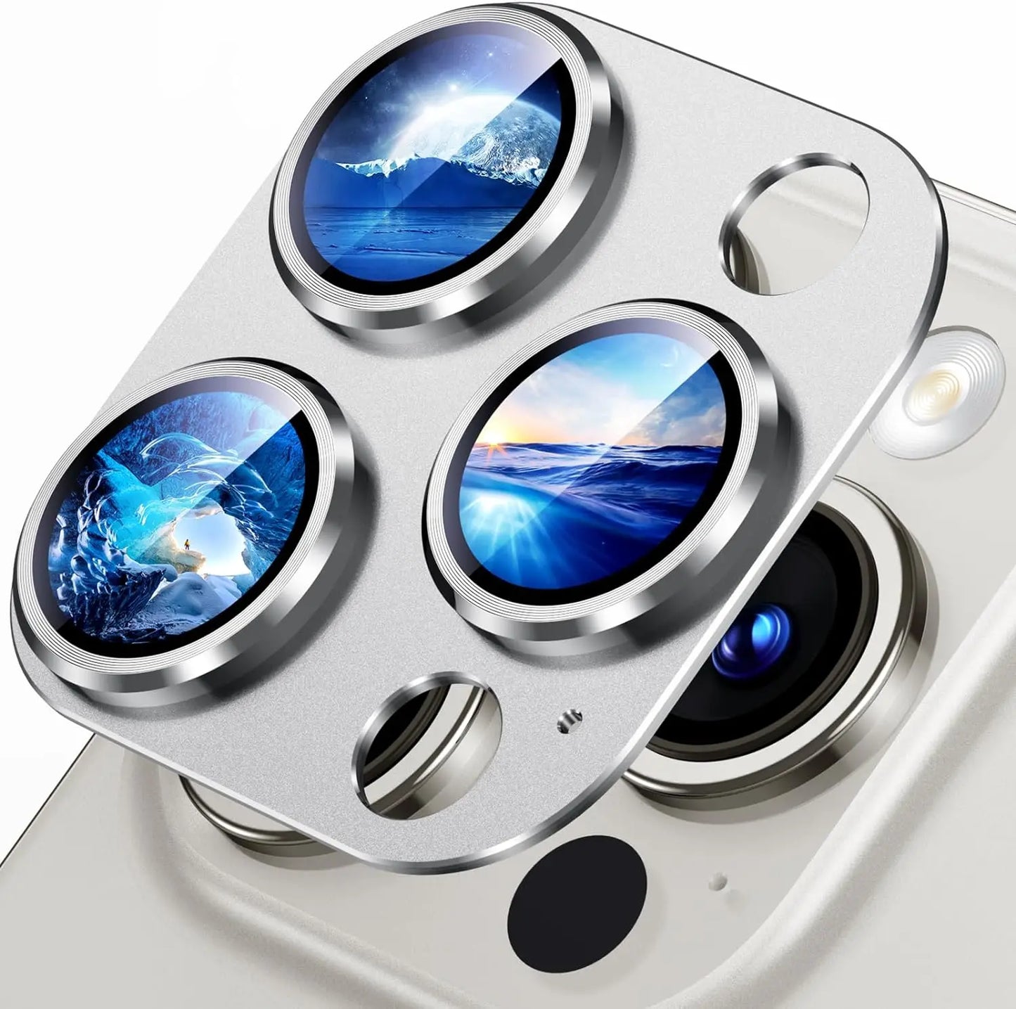 Metal Tempered Glass Camera Lens Protector Cover For iPhone 15 Pro Max 14 Plus 13 Mini 15Pro 14Pro Protection Phone Accessories