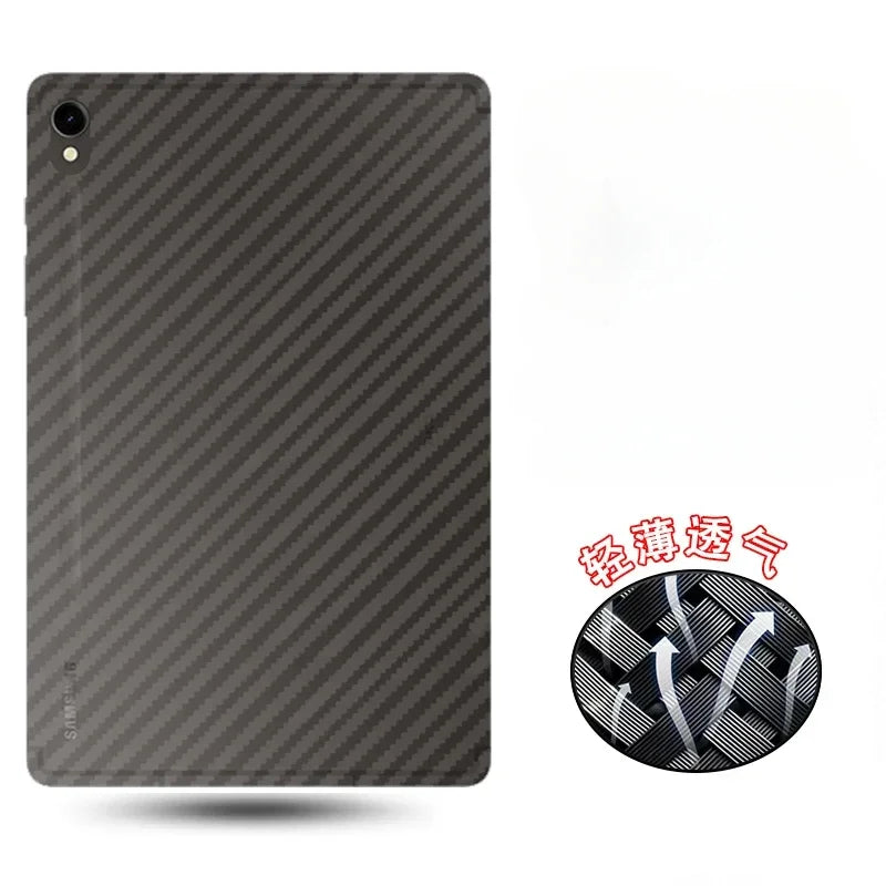 Back Film For Samsung Galaxy Tab S10+ S10 Ultra Back Screen Protector for Tab S10Plus S10Ultra Carbon Fiber Film Cover Not Glass