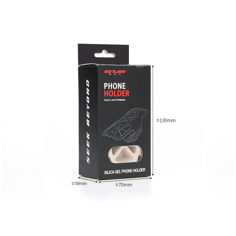 GUB Bicycle Dragonfly P9 Cell Phone Holder Road Bike MTB Silicone Mobile Phone Holder Normal Shaped Handlebar Universal