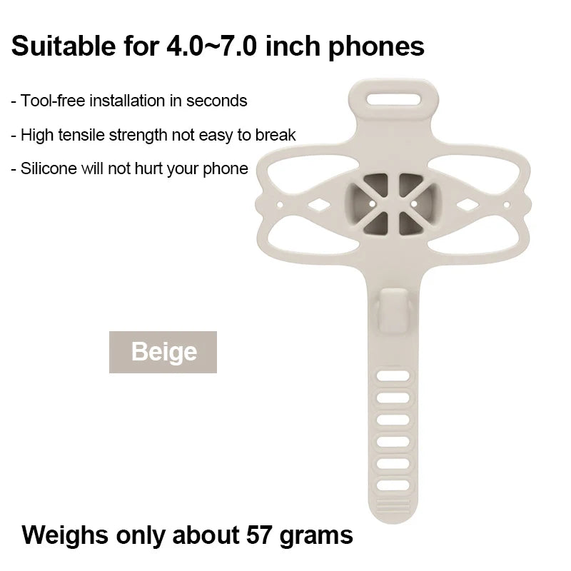 GUB Bicycle Dragonfly P9 Cell Phone Holder Road Bike MTB Silicone Mobile Phone Holder Normal Shaped Handlebar Universal