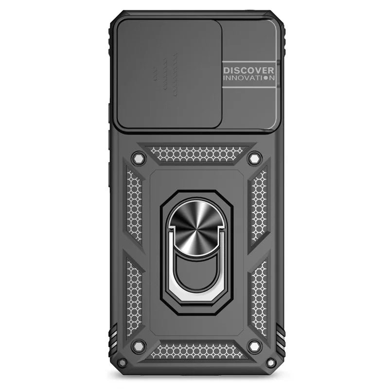 Shockproof Armor Funda For Xiaomi Redmi Note 13 Pro 5G 4G Slide Lens Protect Phone Case For Redmy Note13 Note13pro 5G Back Cover