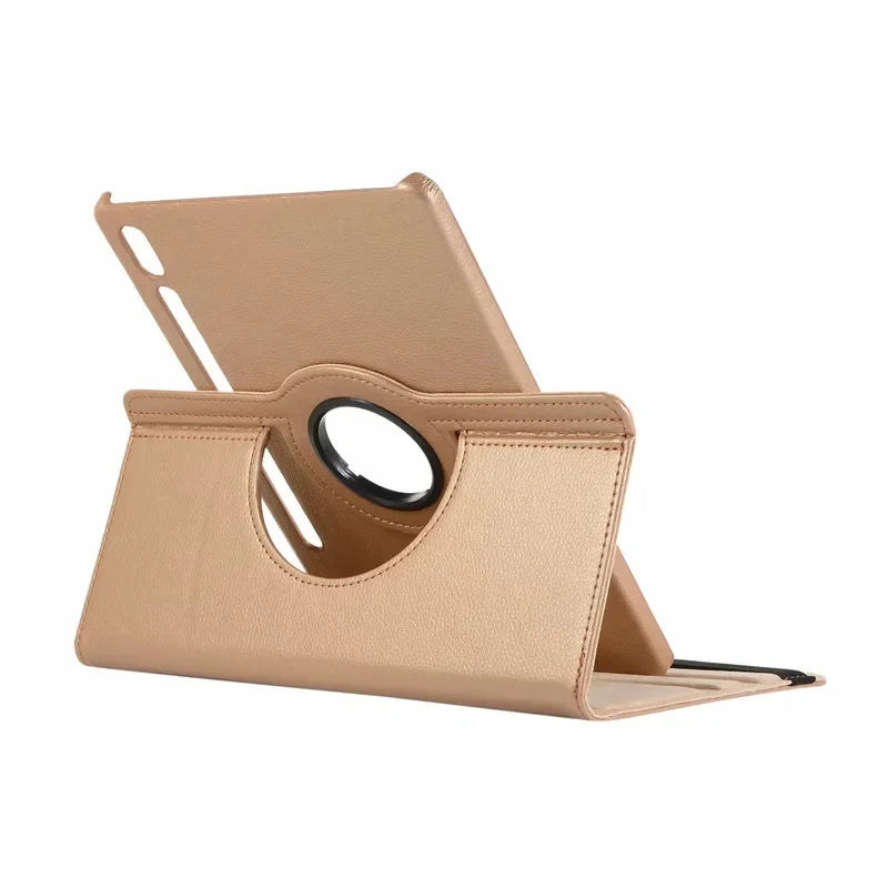 Case For Samsung Galaxy Tab A9 Plus S9 S8 S7 FE Plus 12.4 SM X210 X710 X716 X718 X810 X700 X800 360 Rotating Flip Stand Cover