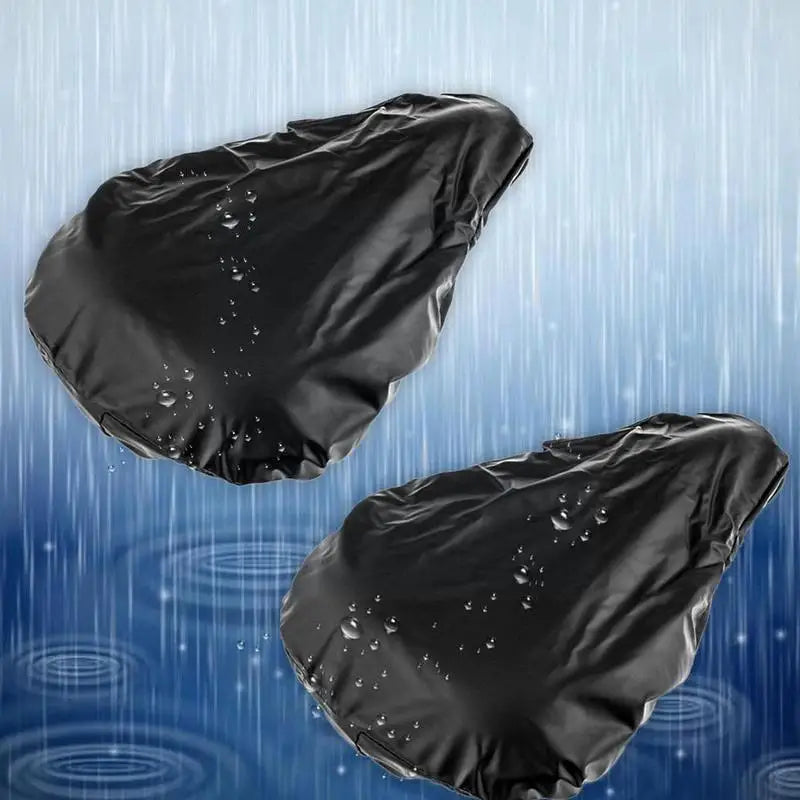 Waterproof Bike Seat Cover Rain Cover For Bicycle Saddle Elastic Dust And Rain Resistant Uv Protector Outdoor Bike Accessories