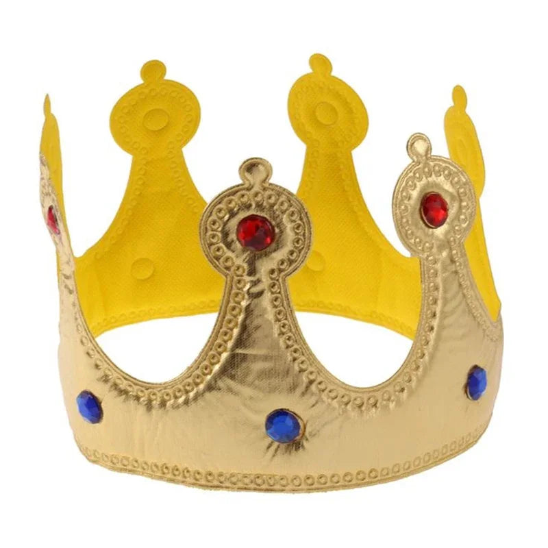 Birthday Crown Hats Girl Queen Hat Boys King Kids Adult Party Hats Party Decorations Crown Supplies