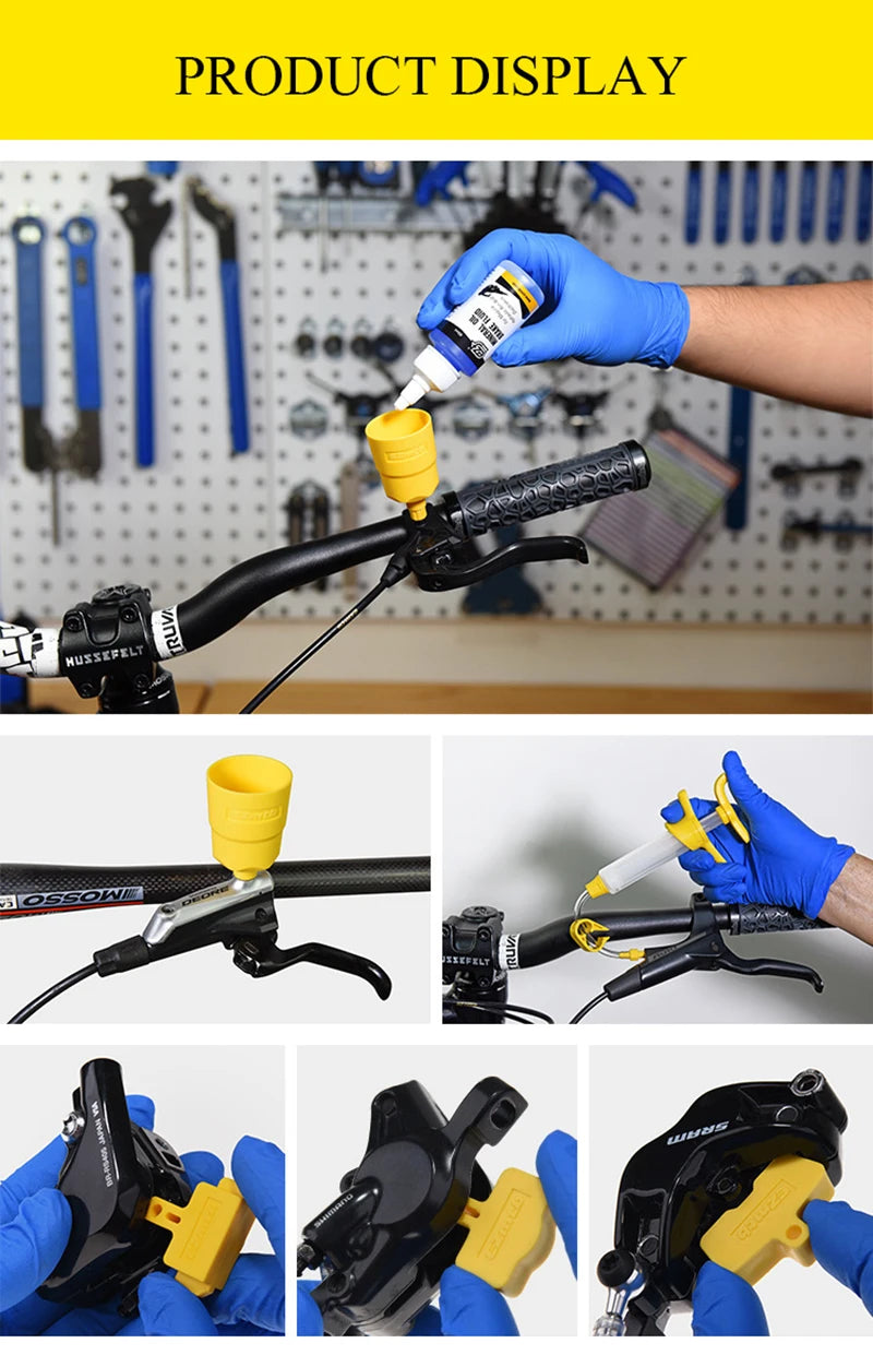 Bicycle Hydraulic Disc Brake Oil Bleed Kit Tools Ezmtb 2022 PRO For SHIMANO, SRAM, Avid, MAGURA 2021 Road MTB Bike Repair Tool