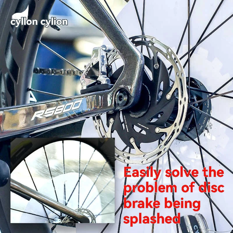 Bicycle Motorcycle Washing Disc Brake Cleaning Protection Cover Anti Grime Guard Wheel Cover For Road MTB Mountain Bike
