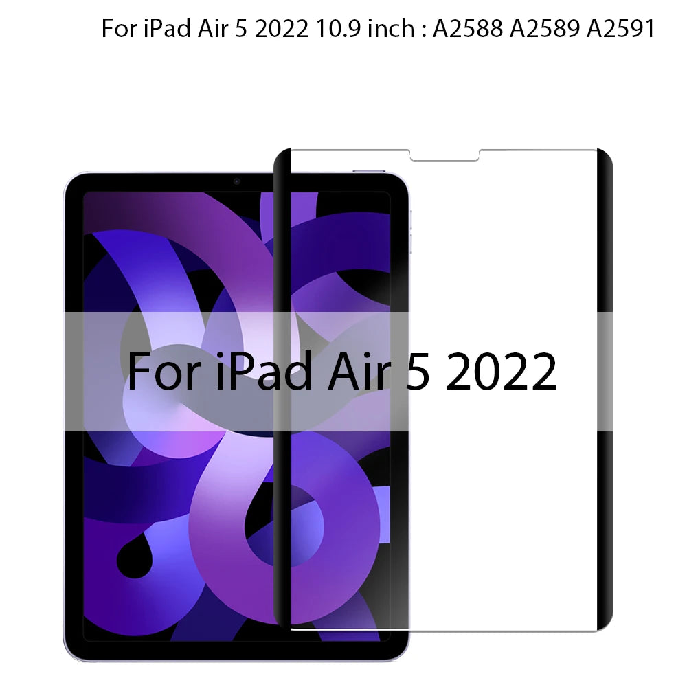Like Paper Film For Ipad Pro 13 11 2024 12.9 10 9 10th 9th Generation 10.2 Screen Protector On Ipad Air 5 4 2 3 Mini 6 Magnetic