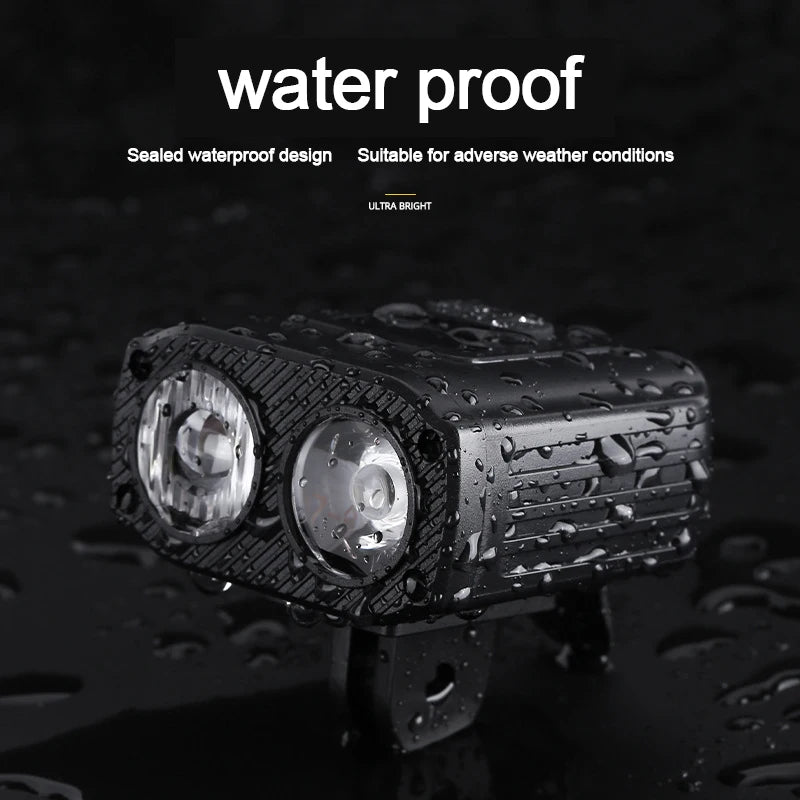 2024 NEW Night Cycling Safety Bicycle Light Bike USB Charge MTB Flashlight Bicycle Headlight for Cycling Bicycle Front Lamp