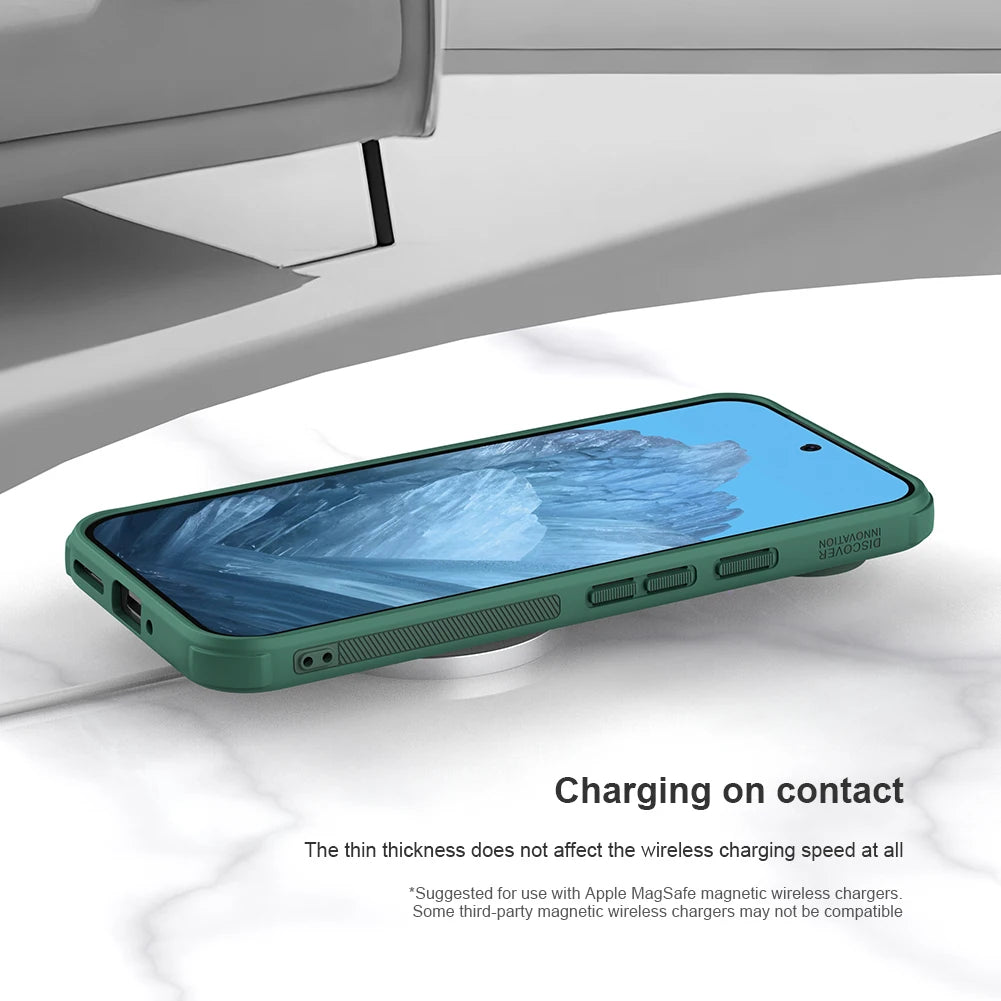 Nillkin for Google Pixel 9 Pro XL / 9 Pro / 9 5G Case Frosted Pro Magnetic Adapt Magsafe Matte full Back Cover