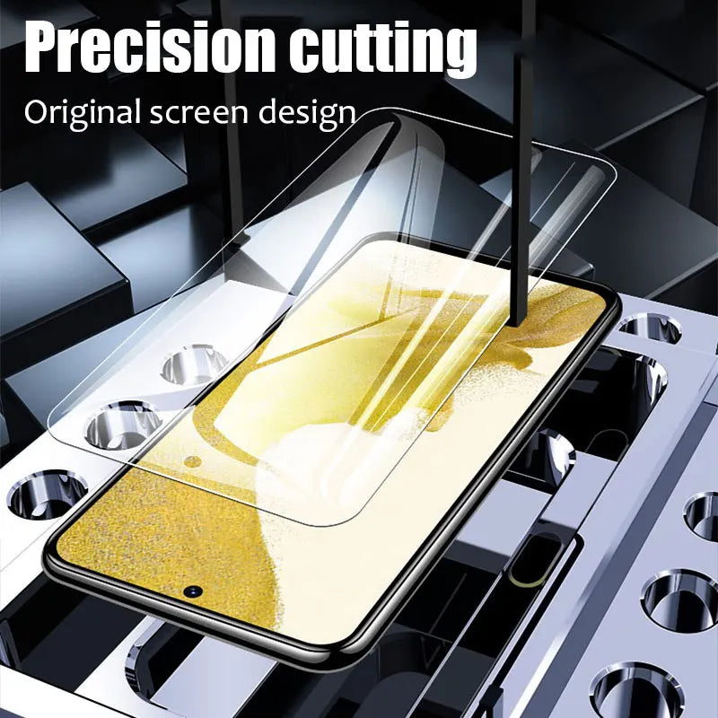 3PCS Tempered Glass For Samsung Galaxy S24 S23 S22 Plus S21FE A04 A14 A54 A34 A15 A25 A05S A35 A55 Screen Protector Film Glass