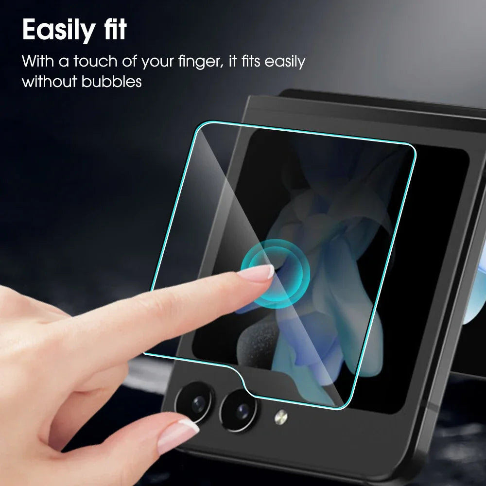 5/1Pcs zFlip5 zFlip6 Back Screen Protector For Samsung Z Flip 5 6 Flip5 Flip6 HD Tempered Glass 9H Hardness Protective Film