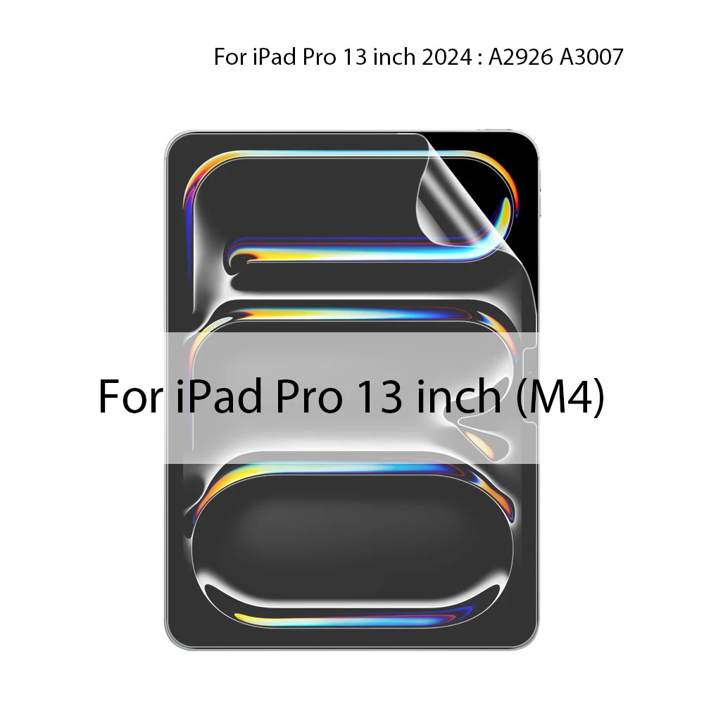 For iPad 10 9 9th 10th Generation 10.9 Pro 13 11 M4 M2 12.9 6th Paper Film Like Screen Protector Air 5 4 3 Mini 6 10.2 Paperfeel