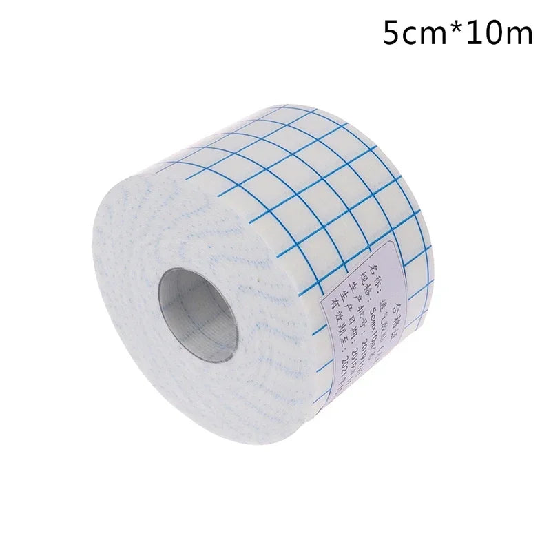 10M Non-woven Roll Tape Plaster Patch Adhesive Dressing Medical Fixed Bandage Breathable sticky wound dressing medical non-woven