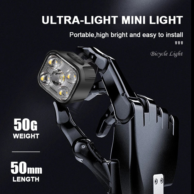 Bicycle Lights High Bright Cycling Lamp Front and Rear USB Rechargeable MTB Bike Headlight Taillight Waterproof Lantern Lighting