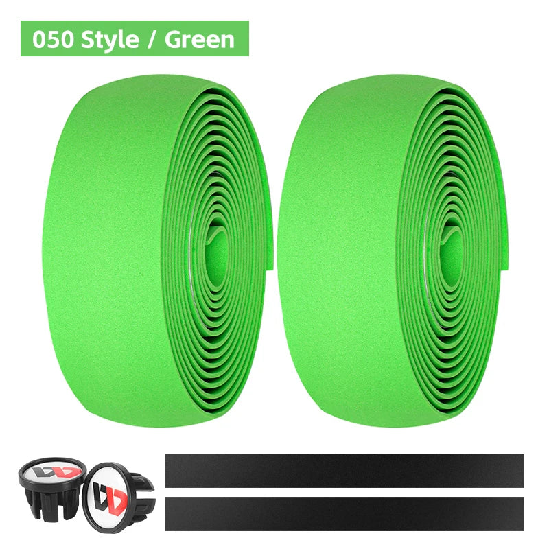 WEST BIKING EVA Bicycle Handlebar Tape Anti-Slip Damping Shock Absorb Wrap Bar Tape Soft Breathable High Tenacity Road Bike Tape