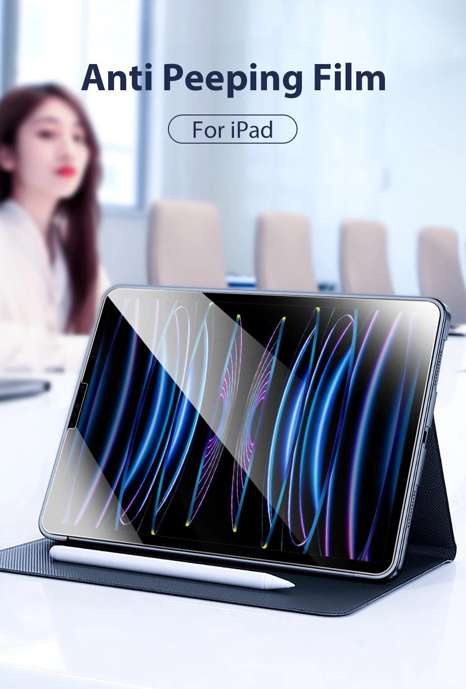Privacy Glass For iPad Pro 12.9 11 13 2024 M4 M2 10th Gen Screen Protector For iPad Air 5 4 3 7th 8th 9th 10.2 Mini 6 10.5 Film