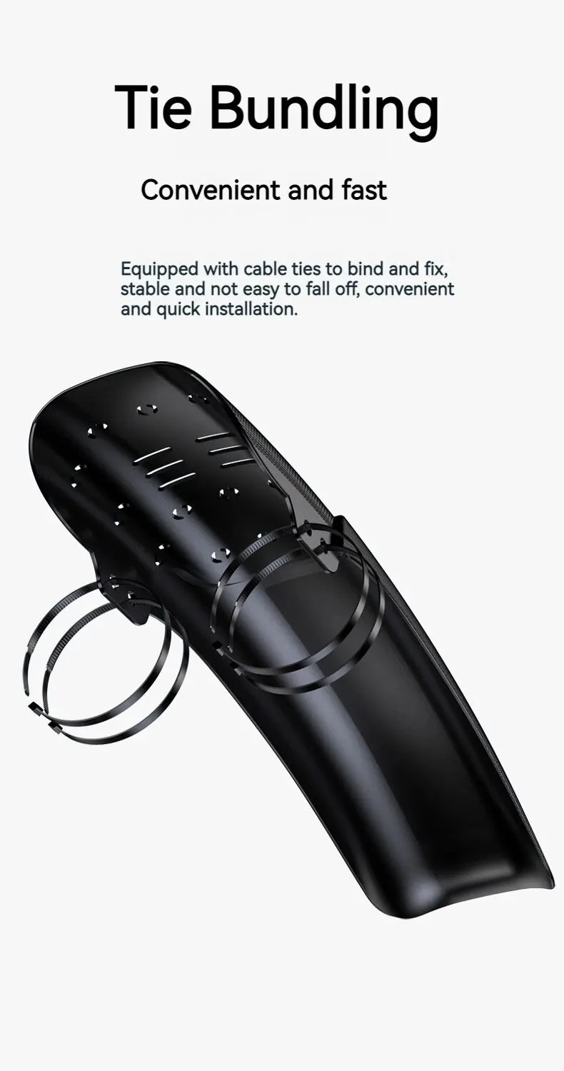 ENLEE Bike Mud Guard Bicycle Hard Shell Fenders Carbon Fiber Front/Rear Wheel Universal Mudguard MTB Bike Wings Mud Flaps Fender