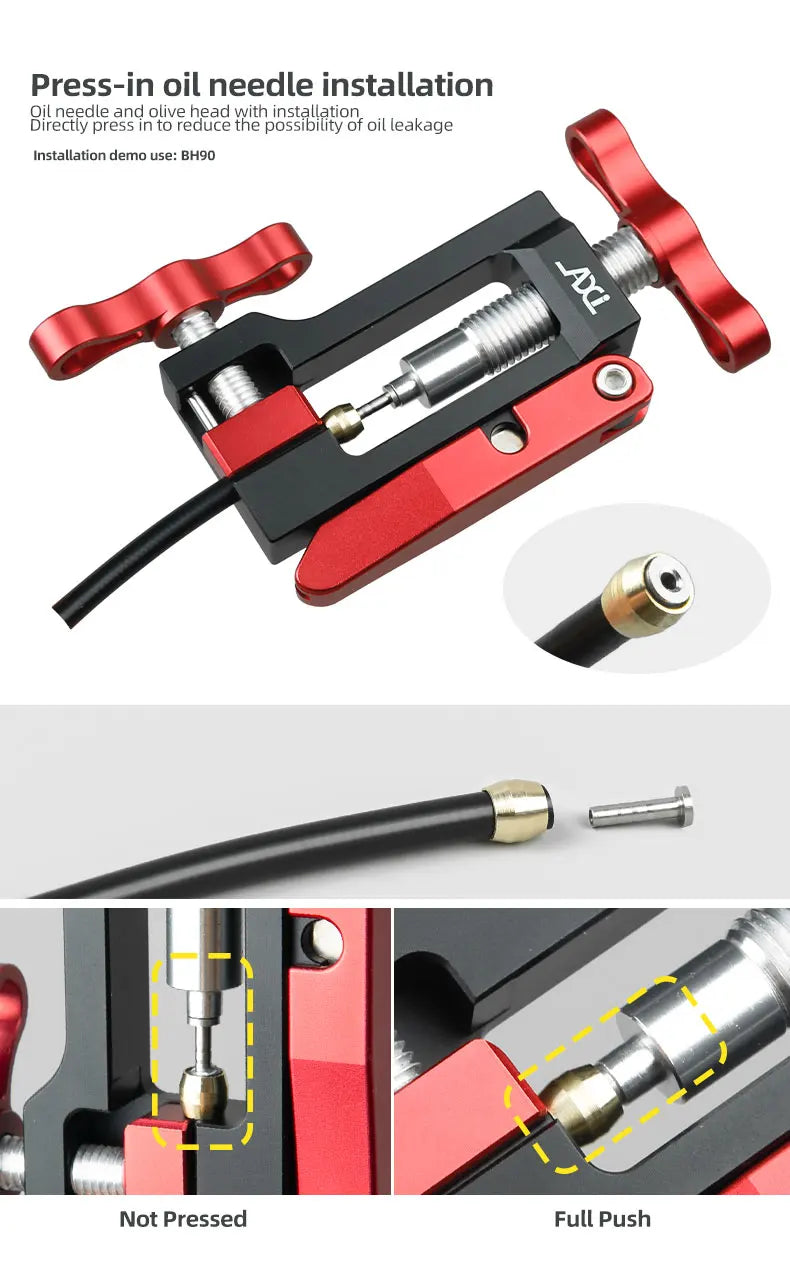Bicycle Brake Hydraulic Hose Oil Needle Driver Insert Install Tool For MTB Road Bike Cable Plier Olive Connector Tools BH90 BH59