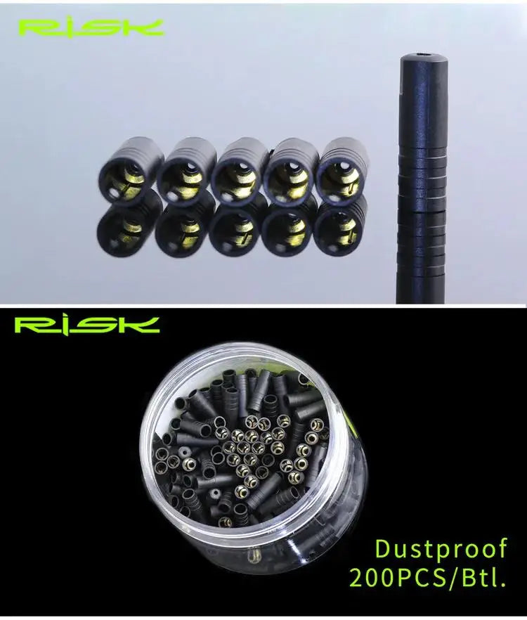 20/100 pcs Bicycle Basic Cable End Caps 4mm Shift 5mm Brake Cable Cover Dustproof Bicycle Brake Shift Cable Cover